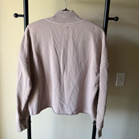 Aerie Tan  cropped sweatshirt - Picture 3 of 3